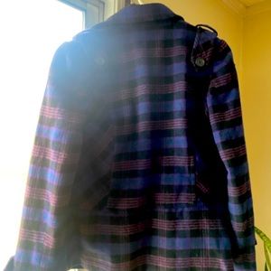 Pendleton plaid coat
